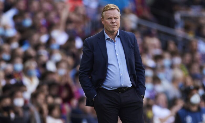 Barcelona announced the dismissal of Ronald Koeman as head coach