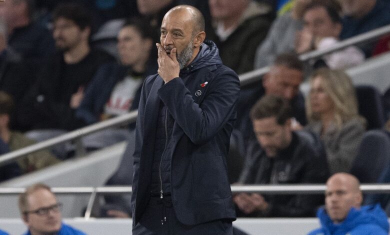 Tottenham fired their coach Nuno Espírito Santo