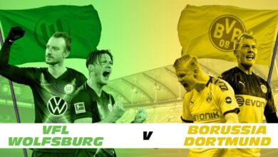 Prediction for Wolfsburg - Borussia Dortmund football match