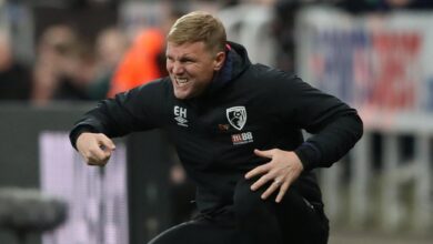 Newcastle dealt a contract with former Bournemouth coach Eddie Howe