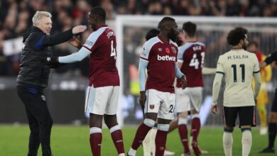 West Ham beat Liverpool and climbed to third place in the EPL