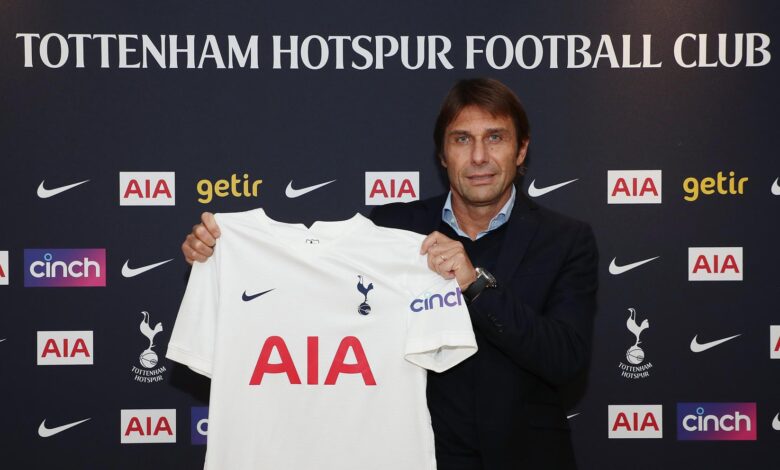 Conte became the new head coach of Tottenham