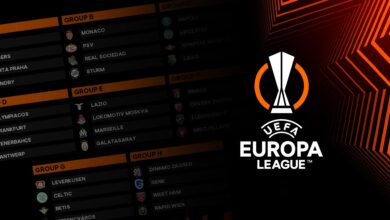Europa League group stage results