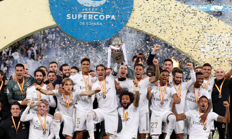 Real Madrid won the Spanish Super Cup