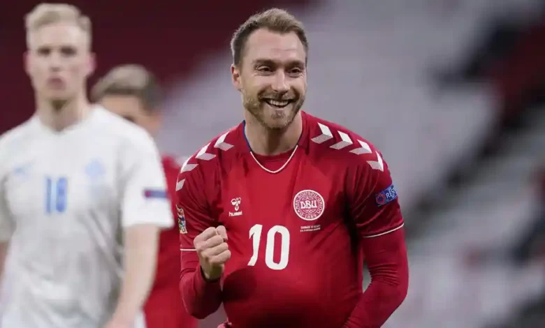 Eriksen was called up to the Danish national team