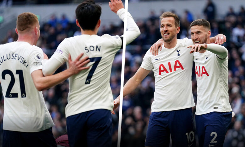 Son Heung-min helps the Spurs in the top-4 race