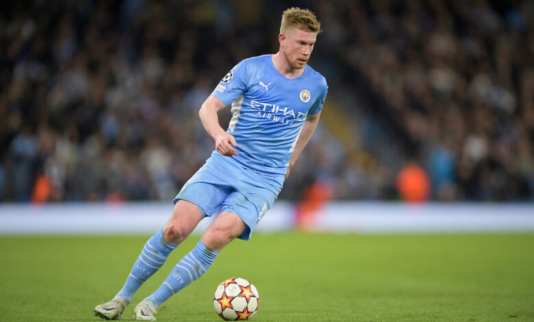 De Bruyne with the fastest goal in the history of the Champions League semi-finals