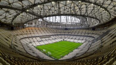 Lusail Iconic Stadium - the largest stadium of the 2022 World Cup